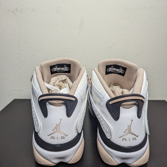 Nike Air Jordan 6 Rings Black Fossil Stone 322992-112 Mens Size 14 Sneakers - Picture 8 of 10